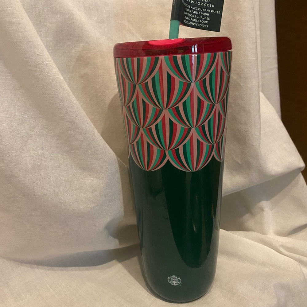 Starbucks Red and Green Tumbler